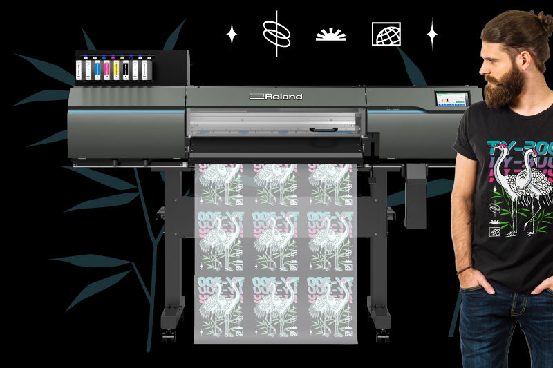 TY-300 DTF Printing for Real Production