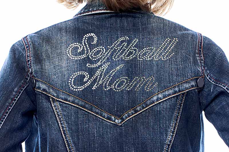 Rhinestone application