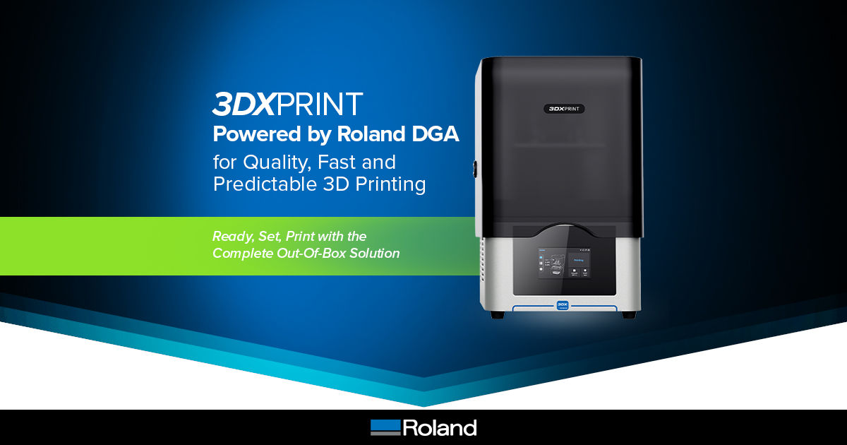 3DXPRINT 4K LCD 3D Printer | Roland