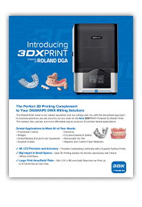 3DXPRINT Datasheet