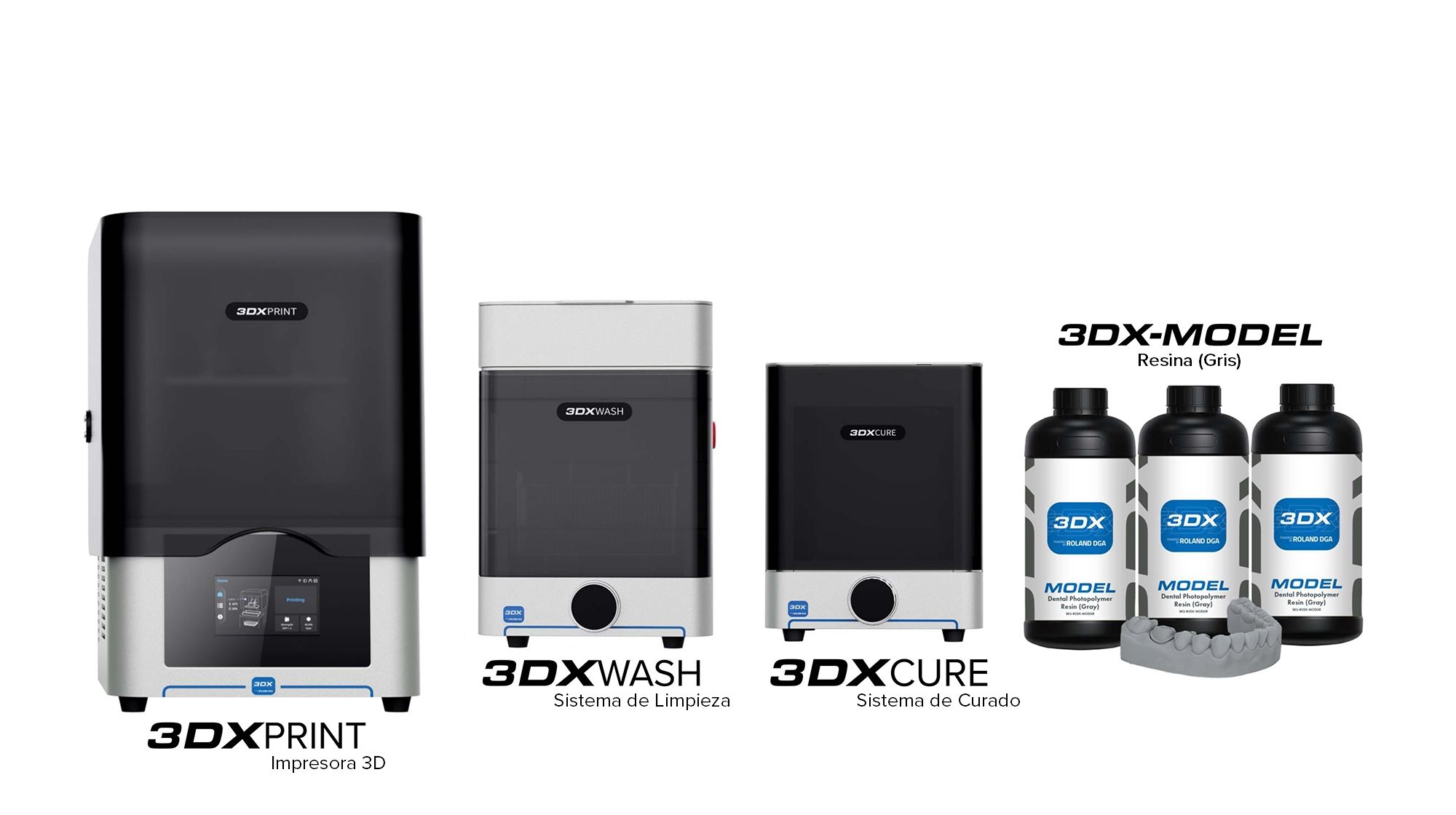 Paquete Integral de Impresora 3D LCD 4K 3DX
