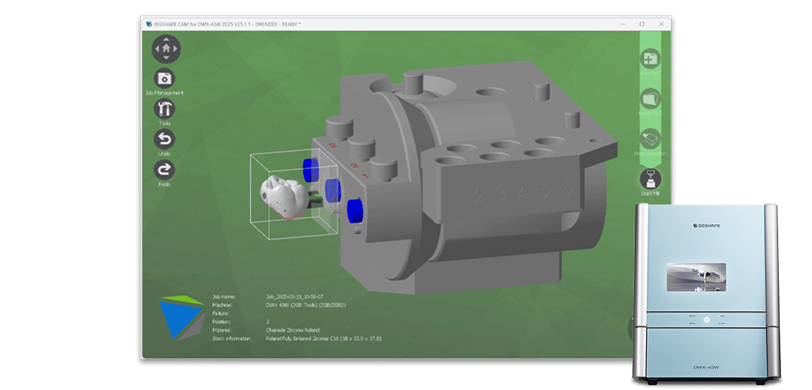 Software DGSHAPE CAM