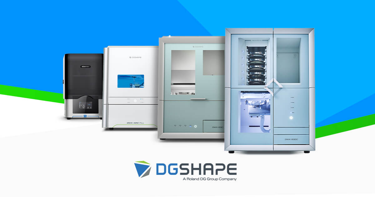 CAD/ CAM | Dental Milling Machines | DWX Series | DGSHAPE, A Roland DG  Company