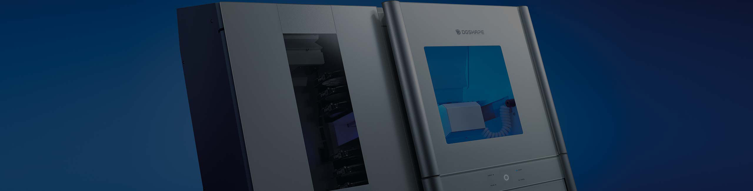 Fondo con primer plano de la DWX-52DC