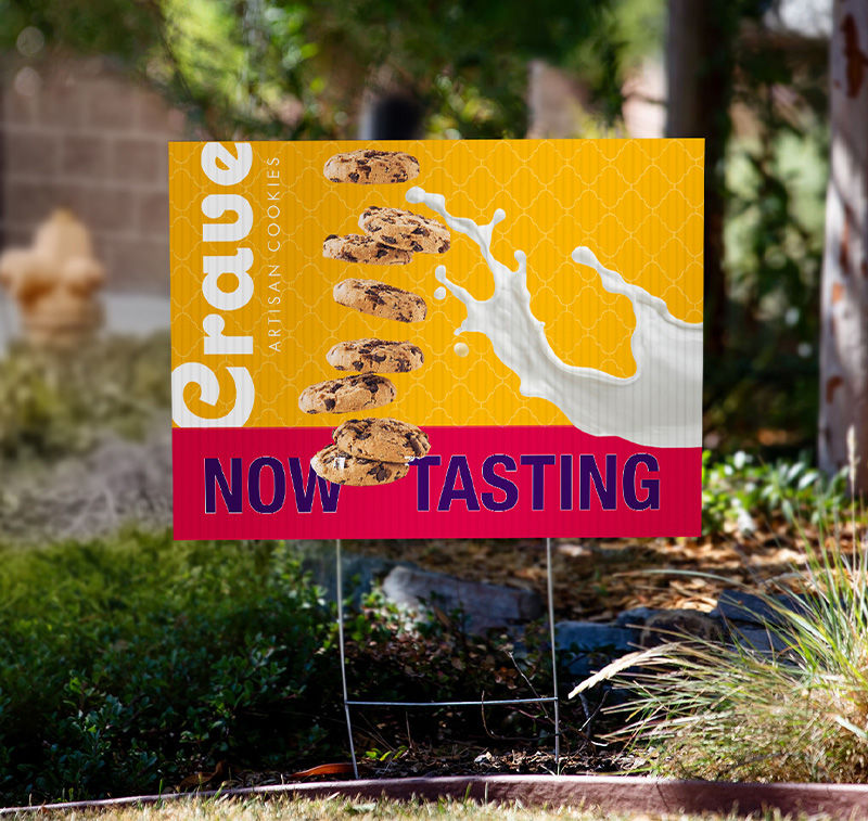 vbond application yard sign