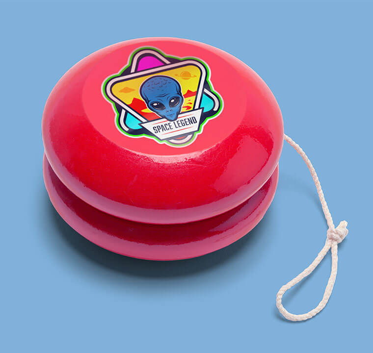 Aplicación de tintas V-BOND: Yo-yo