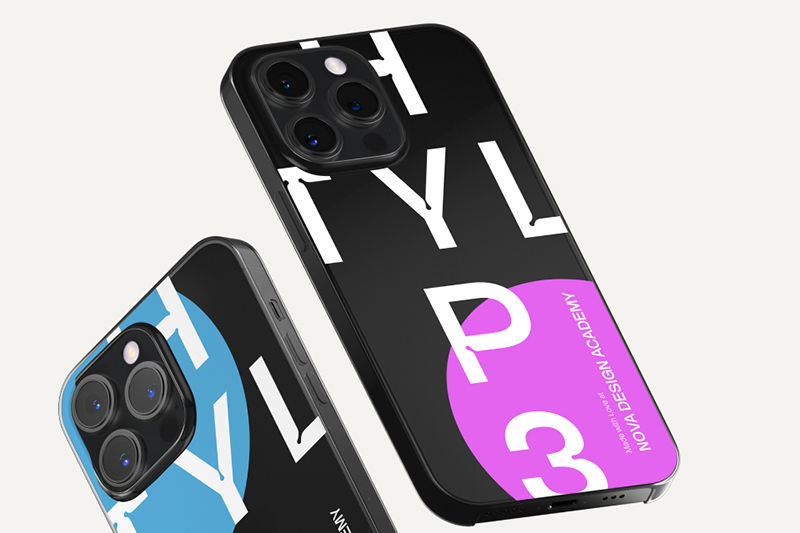 BD-8 prints on Cellphone case