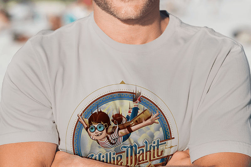 Sublmate onto Light-Colored Garments