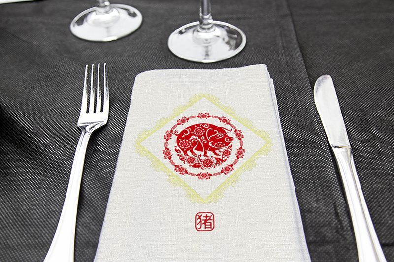 Sublimate onto Napkis