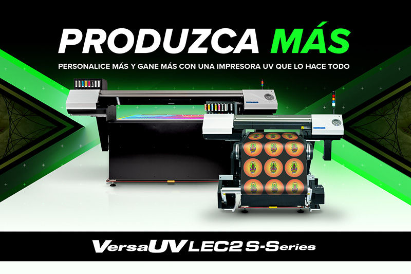 LEC2 S Series UV Printer mobile ES