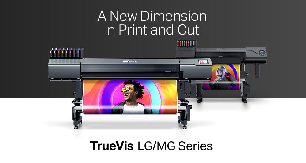 The TrueVIS LG & MG Series displayed together
