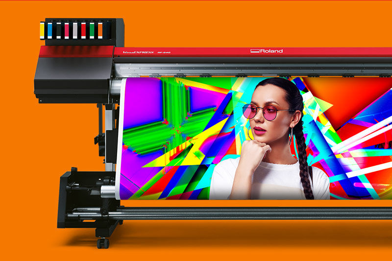 RF 640 8-Color Large Format Printer