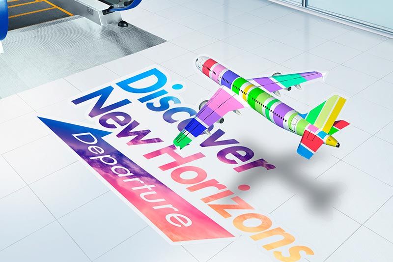 TrueVIS SG Series floor graphics
