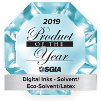 2019 Product of the Year - Digital Inks - Solvent/Eco-Solvent/Latex