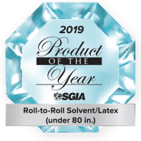 Producto del Año 2019 - Rollo a Rollo Solvente/Latex de menos de 203 cm.