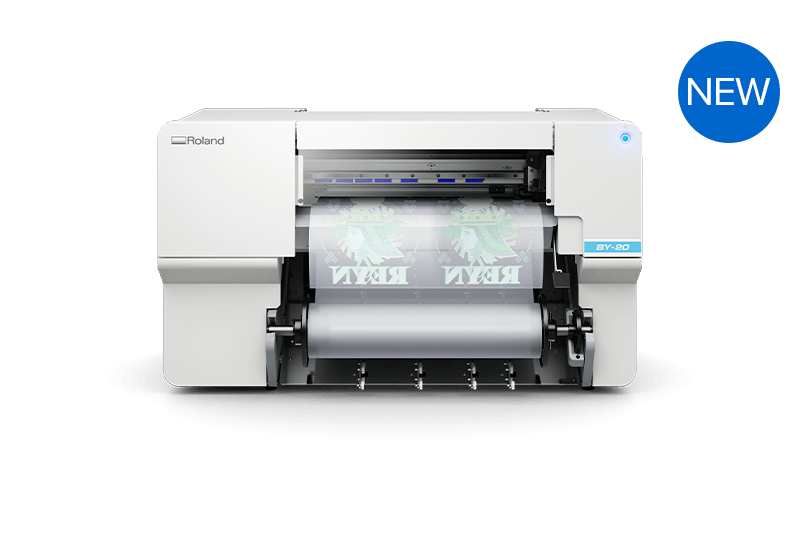 We have introduced a state-of-the-art clothing printer for branded product  solutions.