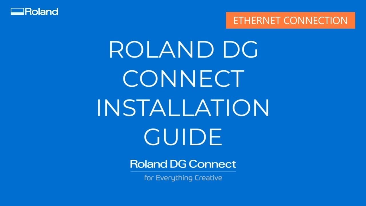 App Roland DG Connect Roland