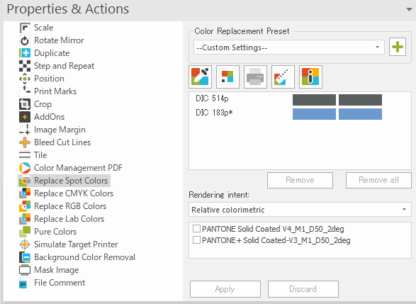 Automatic Spot Color ErgoSoft Roland Edition 3 RIP Software