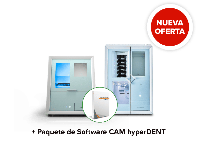 ¡Acelere su Productividad a Su Manera con una Fresadora En Seco DWX de DGSHAPE y el CAM de su Preferencia!