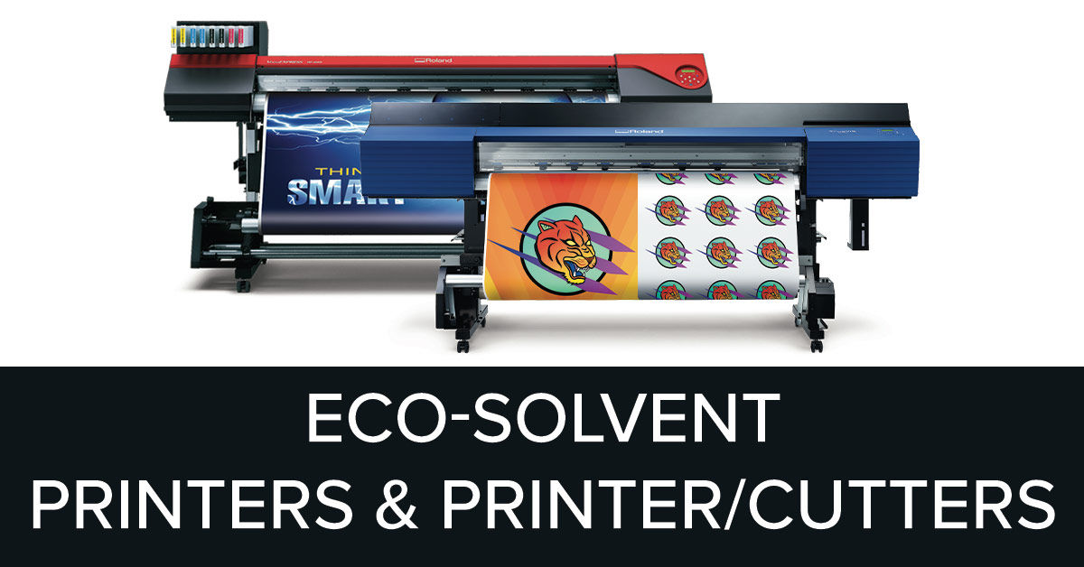 Eco store solvent printer