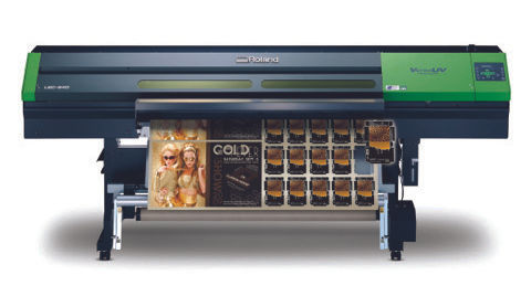 Impresora/Cortadora de Inyección de Tinta UV-LED VersaUV® LEC-540 de 137 cm