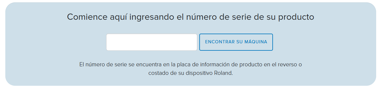 Imagen de Número de Serie