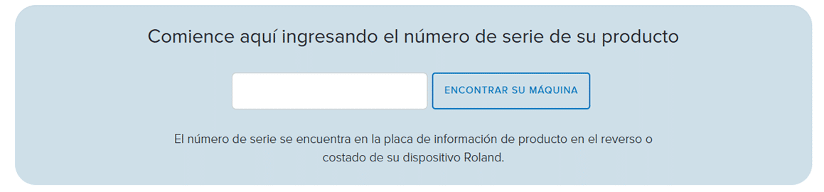 Imagen de Número de Serie